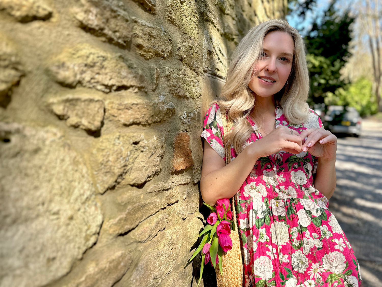 The Kate Dress in Rosehip Design&