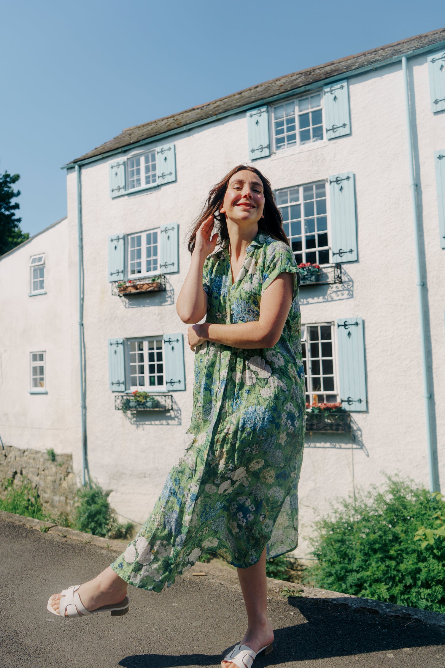 The Kate Dress in Rosehip Design&