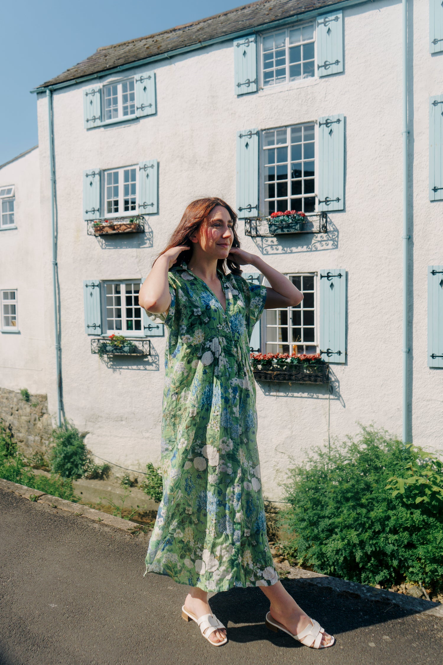 The Kate Dress in Rosehip Design&