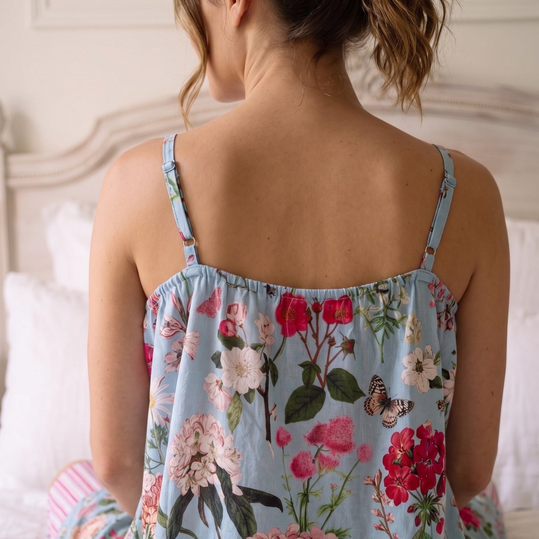 Long Strappy Nightie - Peace