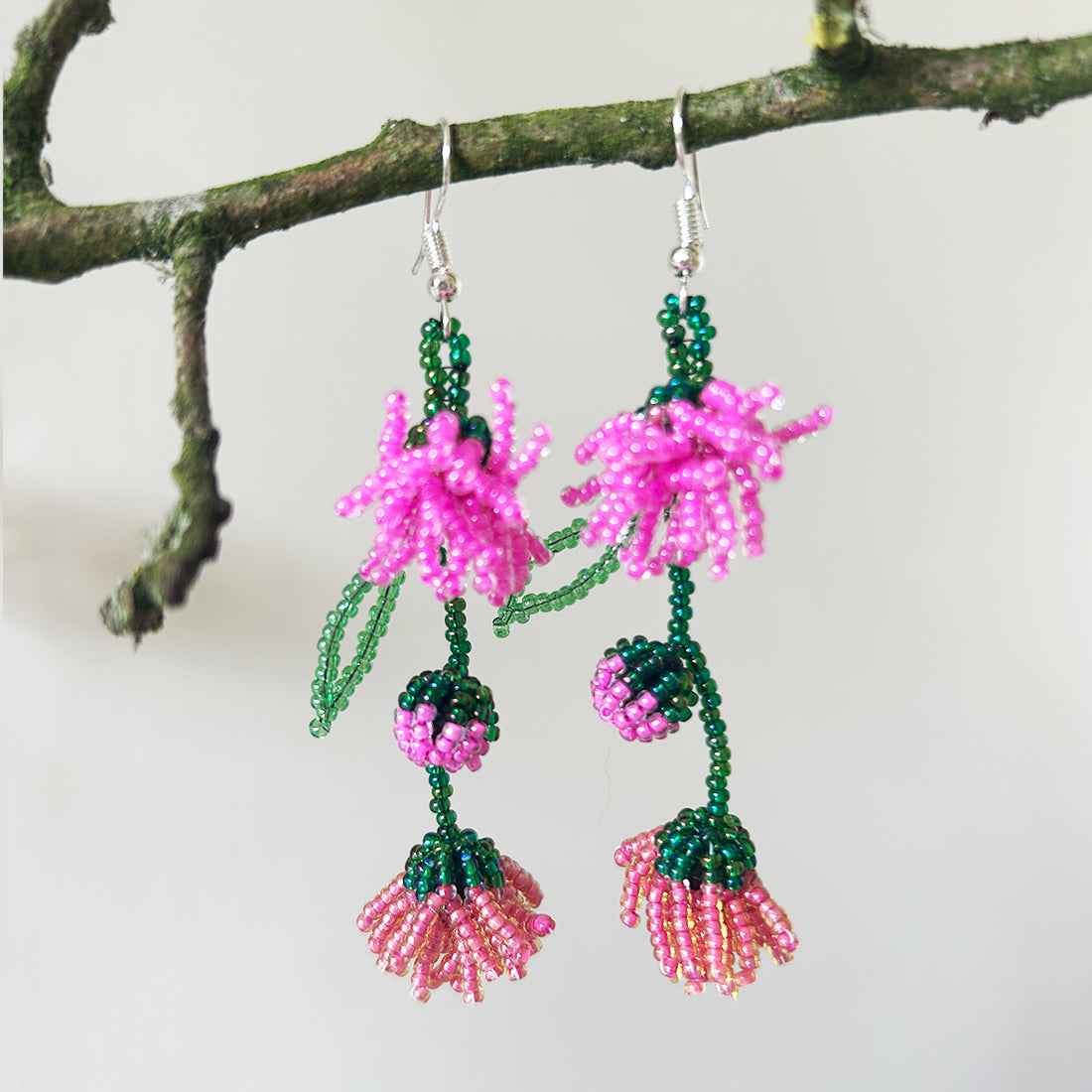 Pom Pom Earrings