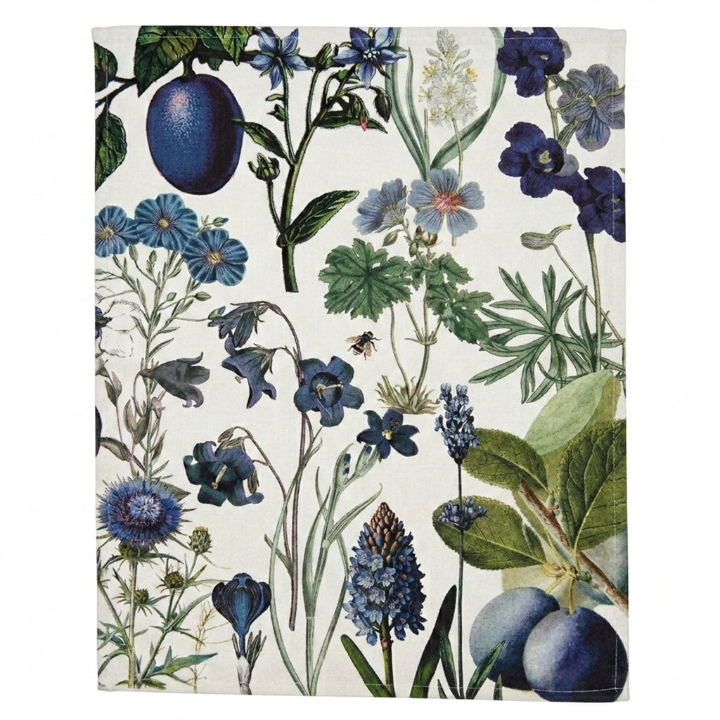 This stylish tea towel from Rosehip Design features a vibrant, vintage-inspired floral themed print.
Made from 100% cotton, this practical and highly absorbent essential makes drying dishes effortless.
Complete with a hanging loop, it is a durable, machine-washable accessory.
Also available in matching Apron and Heart Pot Holder.