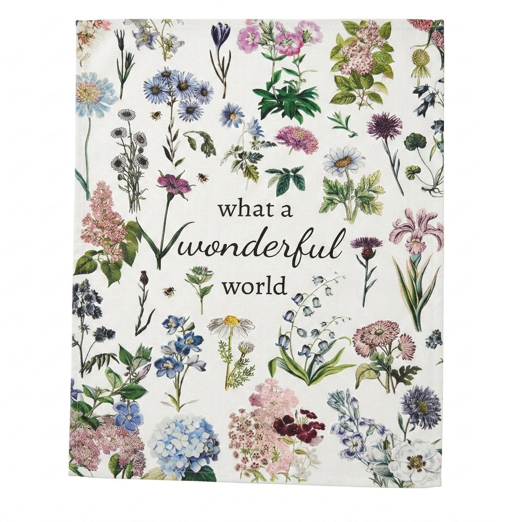 Tea Towel - Wonderful World Words