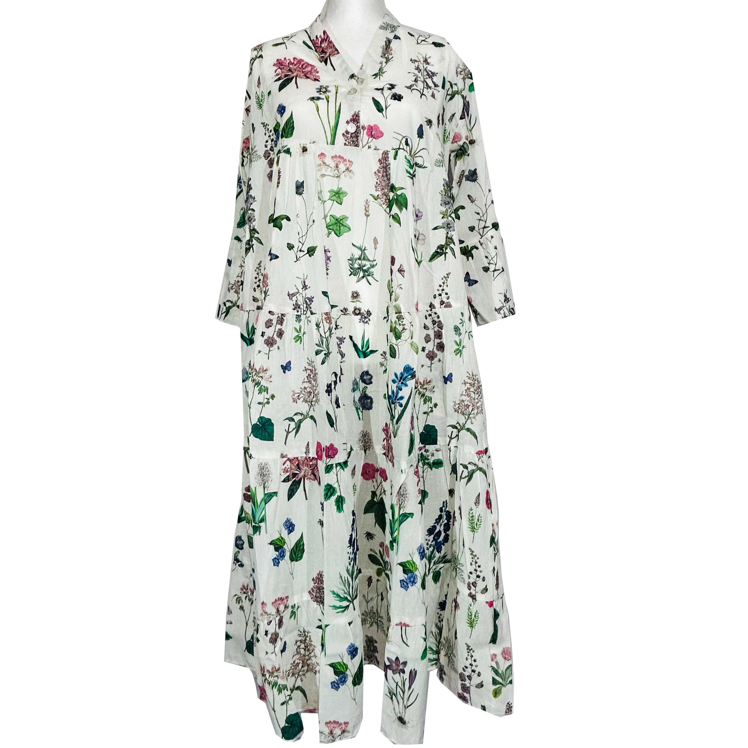 Chloe Tiered Dress - Lilacs