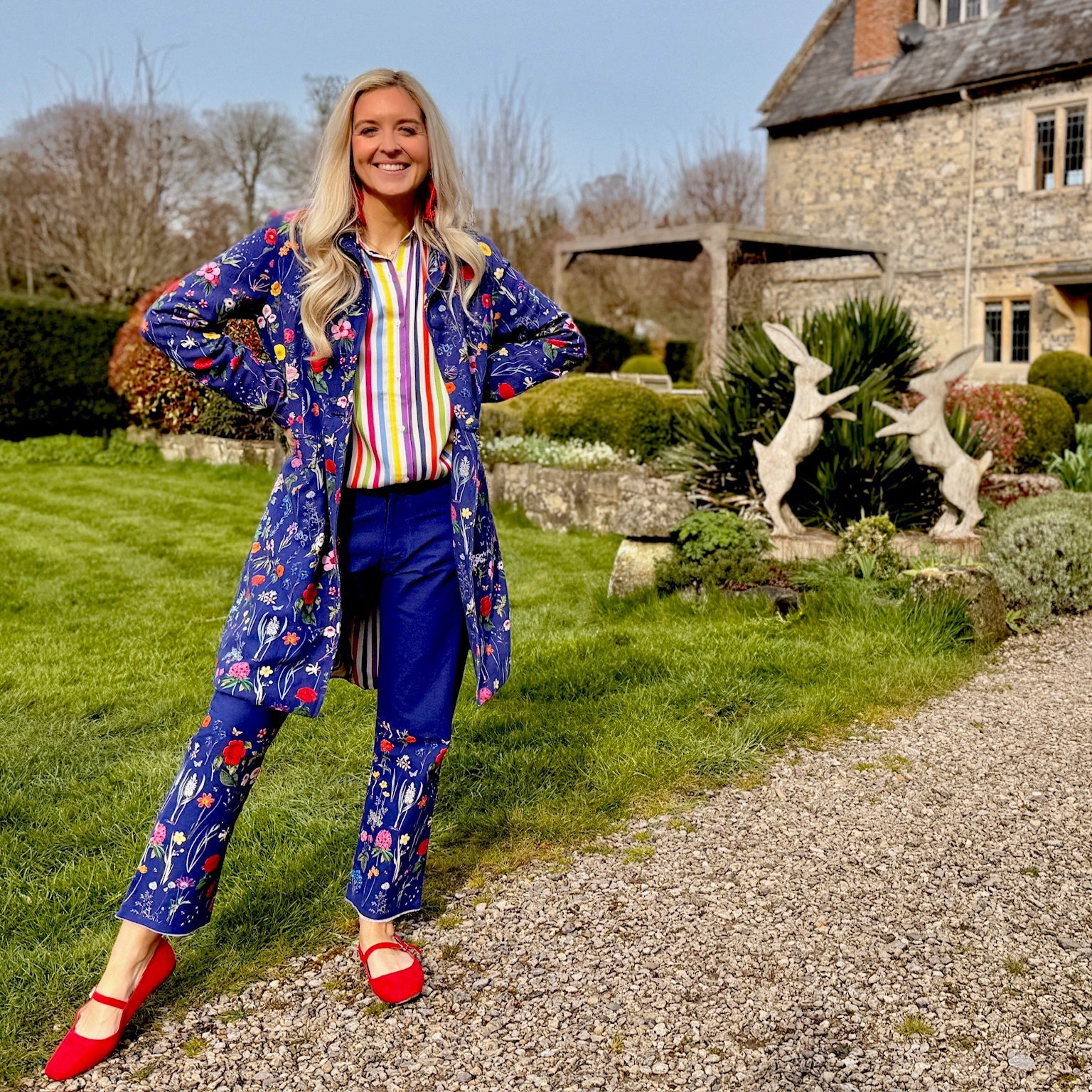 Sabrina Coat - Barton Blue