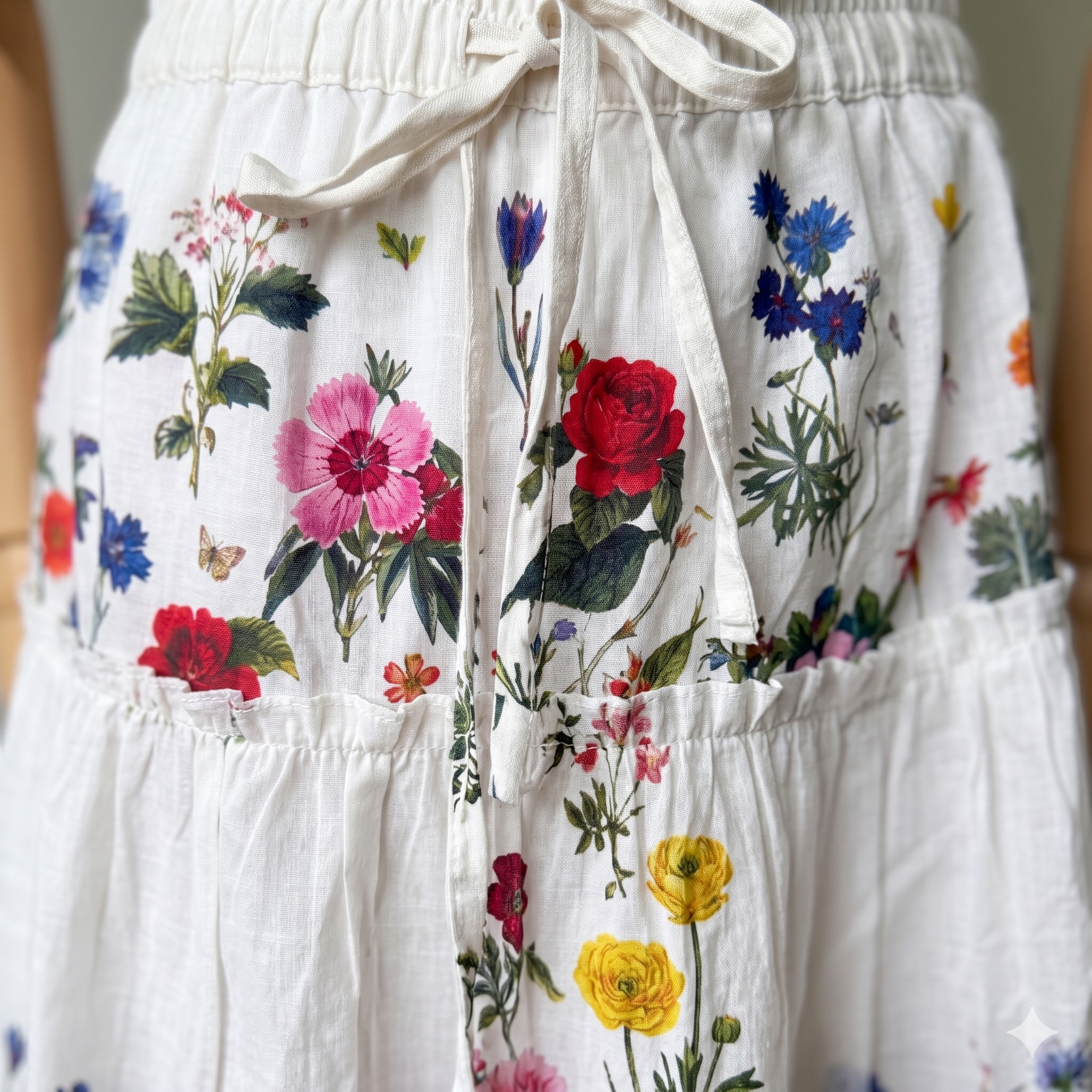Sally Cotton Skirt - Barton Panels