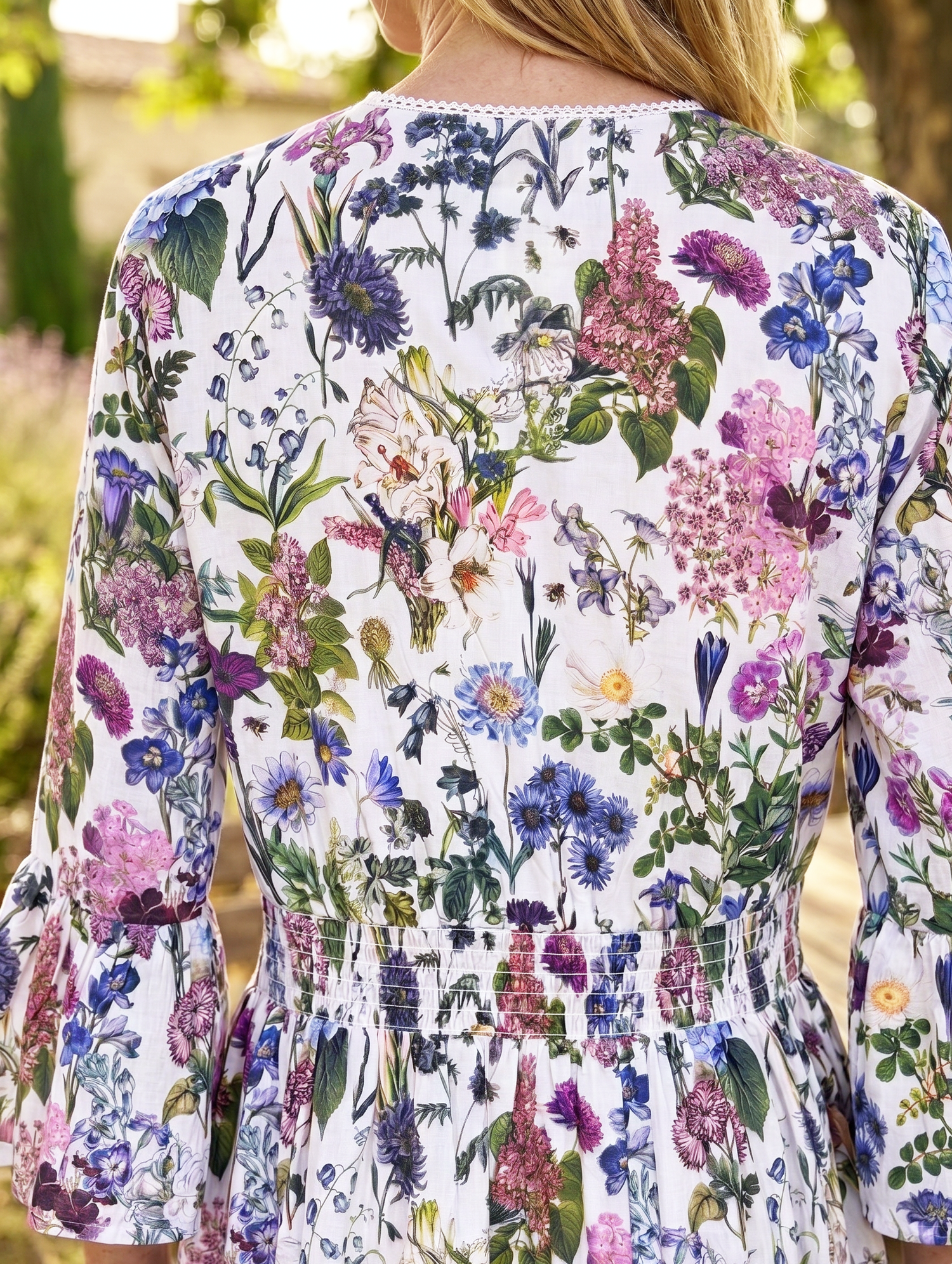 Annabel Cotton Dress - Petal Panels