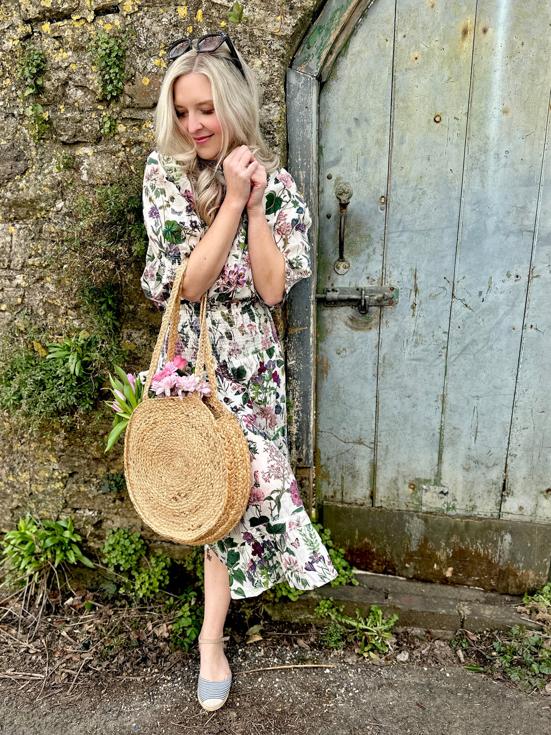 Rosehip Design Bella Cotton Skirt in our ever popular Mallow design is a beautifully feminine and effortlessly comfortable piece, perfect for Summer. Made from soft, breathable cotton it features a flattering shirred waistband that provides a flexible, comfortable fit. The tiered design adds movement & a touch of romantic charm, while the addition of practical pockets makes it as functional as it is stylish.
Whether paired with a simple tee or the coordinating Hannah Shirt, the Bella is a versatile staple.