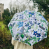 Rosehip Design Folding Umbrella is a sturdy, practical and waterproof rain umbrella with an auto pop-up button, perfectly sized for your car, bag or pocket. Make a statement with our timeless Moody Blues design.