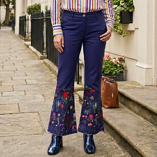 Freya Trousers - Barton Panel