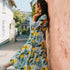 Easy, breezy and beautifully floral – the Georgie Dress fm Rosehip Design is made from soft, breathable cotton and designed with sunny days in mind. Featuring our Sicily design - a fresh summery floral print, it has a relaxed tiered skirt, charming button-through front, and a detachable tie belt to style it your way. Wear it loose for an effortlessly laid-back look, or cinch it in for a more defined shape. Perfect for garden parties, picnics or simply soaking up the sunshine.