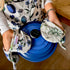 This fun heart-shaped oven glove from Rosehip Design is a stylish and practical floral essential for any kitchen.
Crafted from heat-resistant 100% cotton, this useful accessory provides a comfortable, secure grip and lasting durability.
The vibrant floral themed design and a convenient hanging loop make it the perfect blend of elegance and functionality.
Matching Tea Towels and Aprons are also available.