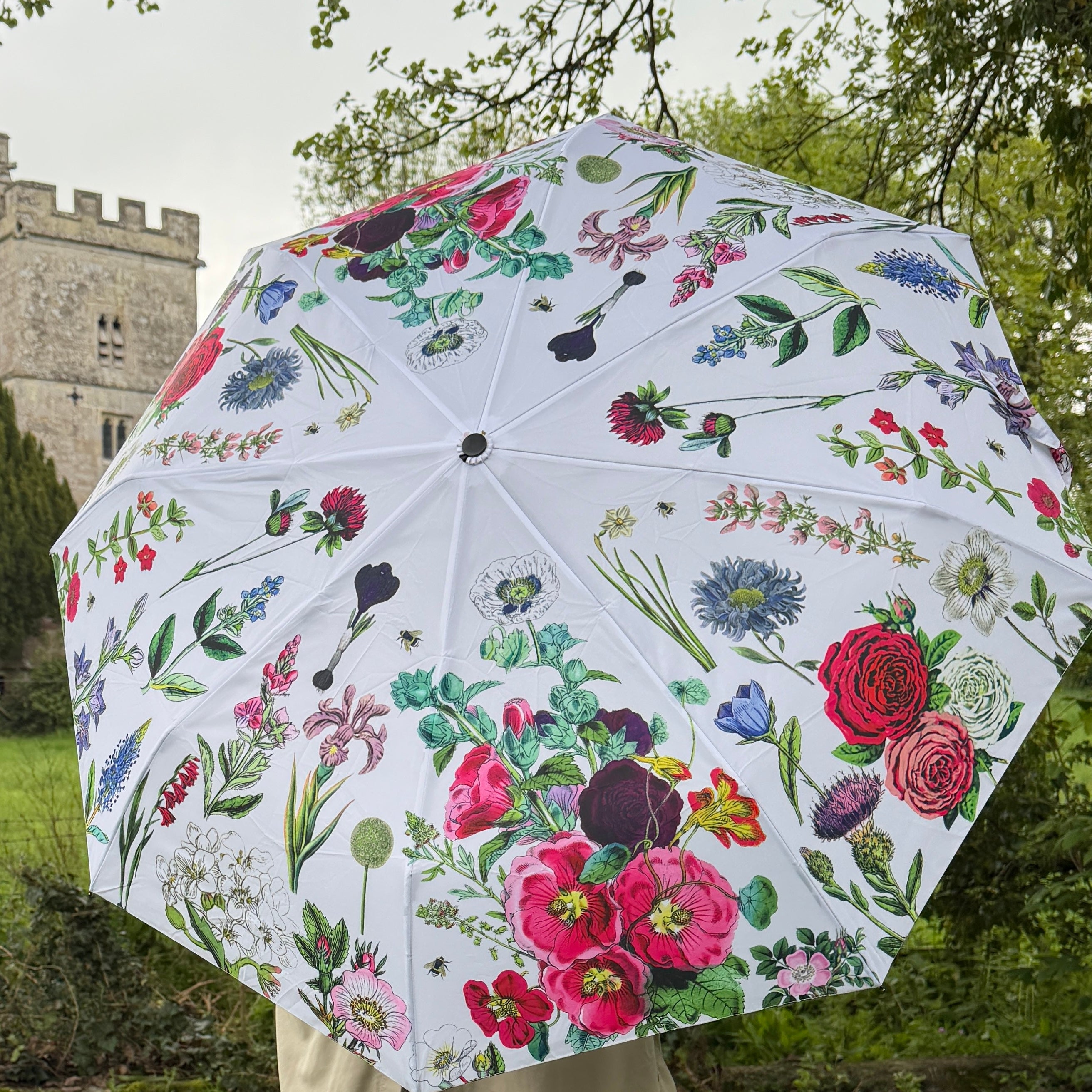 Folding Umbrella - Garden Party