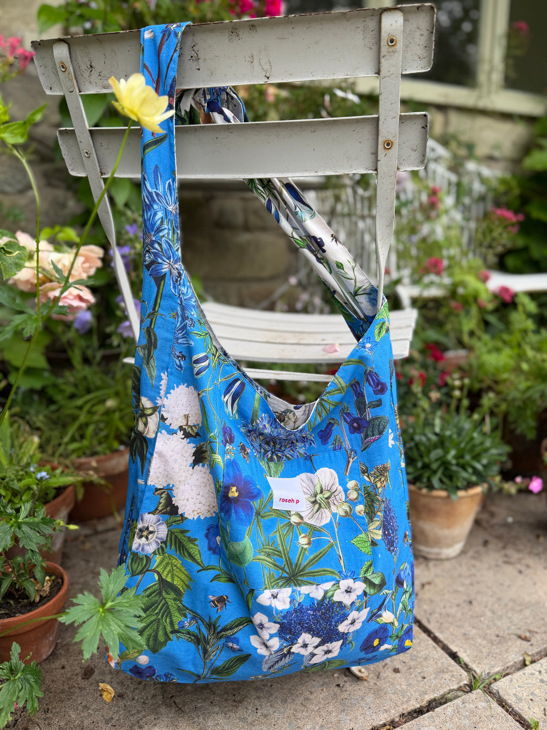 Gallerie Bag - Blue Hydrangea (Cobalt)