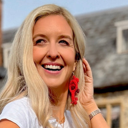 Flower Cascade Earrings
