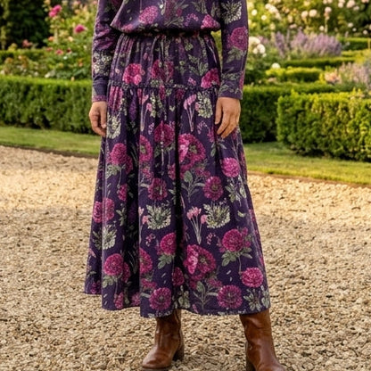 Ivy Velvet Skirt - Irvine