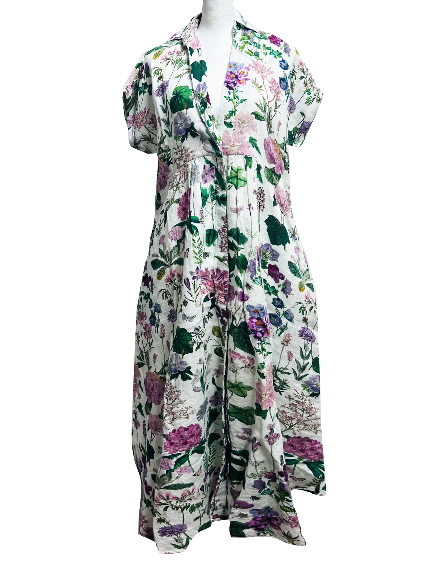 Kate Linen Dress - Mallow - PRE-ORDER and save 15%