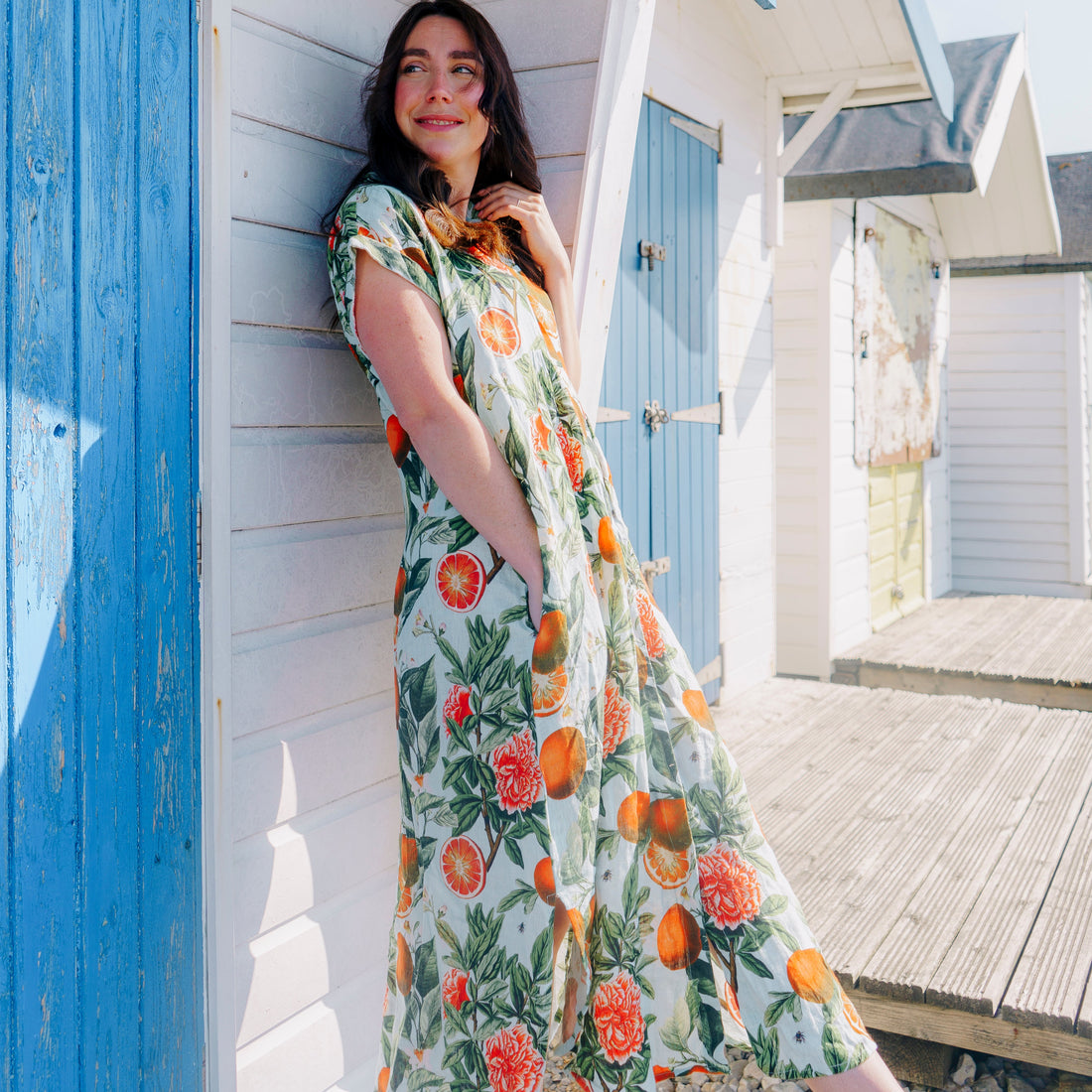 The Kate Dress in Rosehip Design&