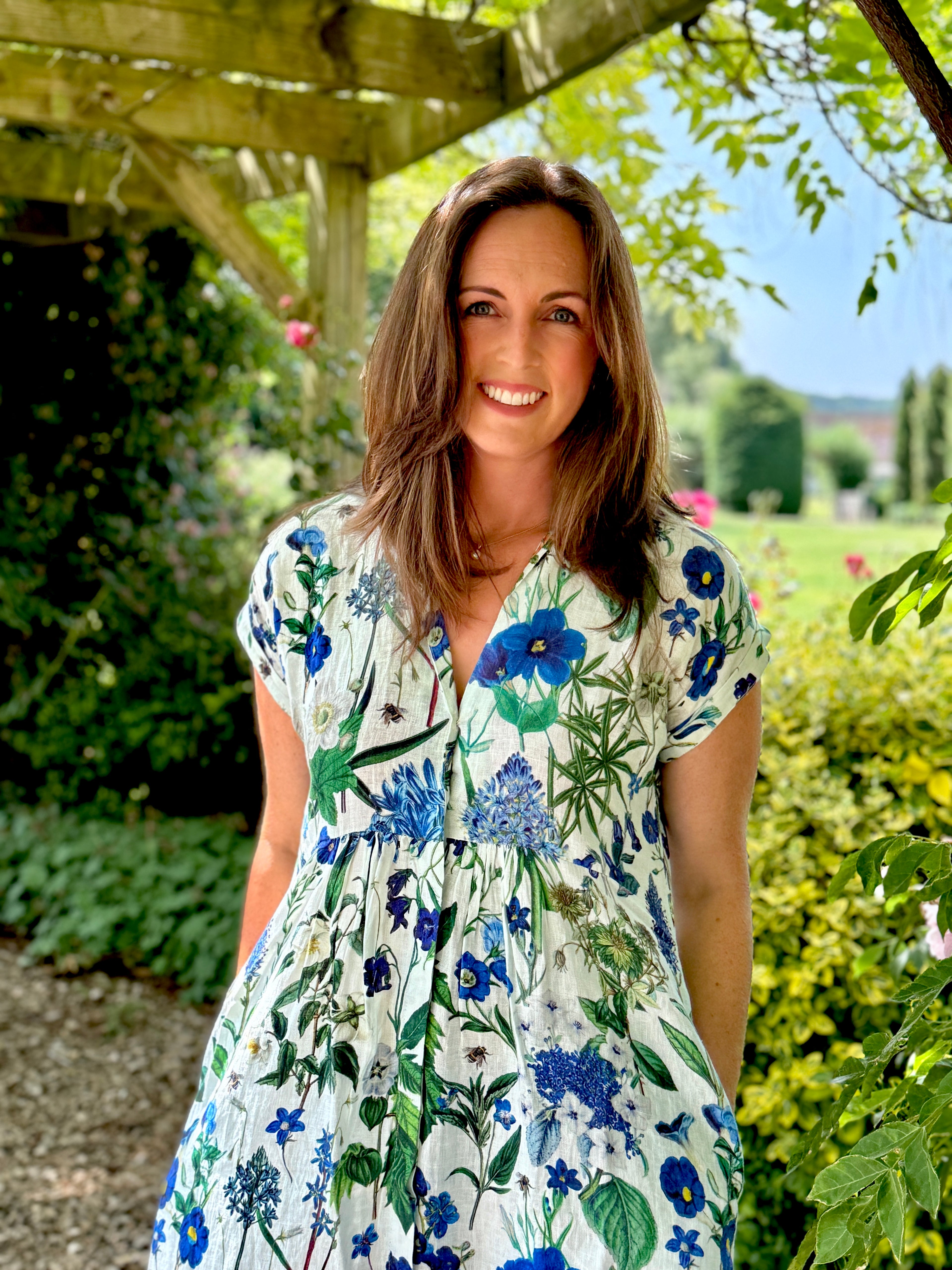 The popular Kate Linen dress is back in stock with one minor adjustment - we&