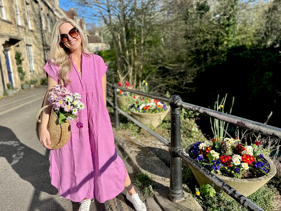 The Kate Dress in Rosehip Design&