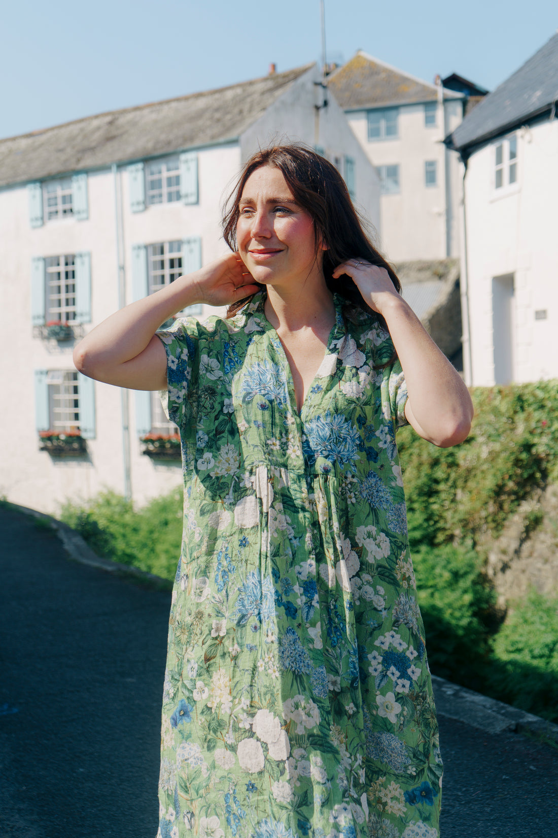 The Kate Dress in Rosehip Design&