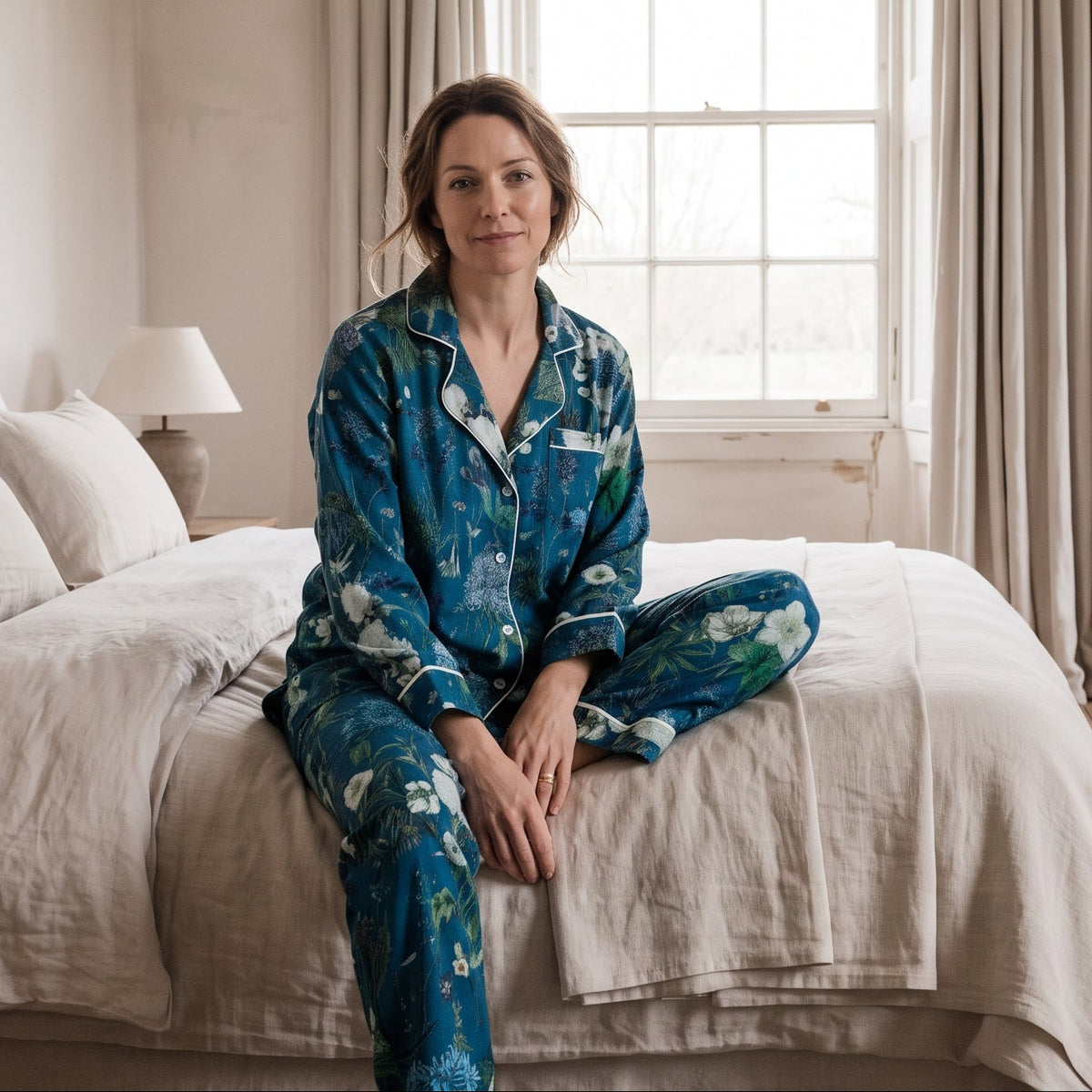 Long Pyjamas Brushed Cotton - Cold Nights