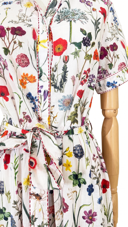 Lottie Cotton Dress - Summer Bulbs