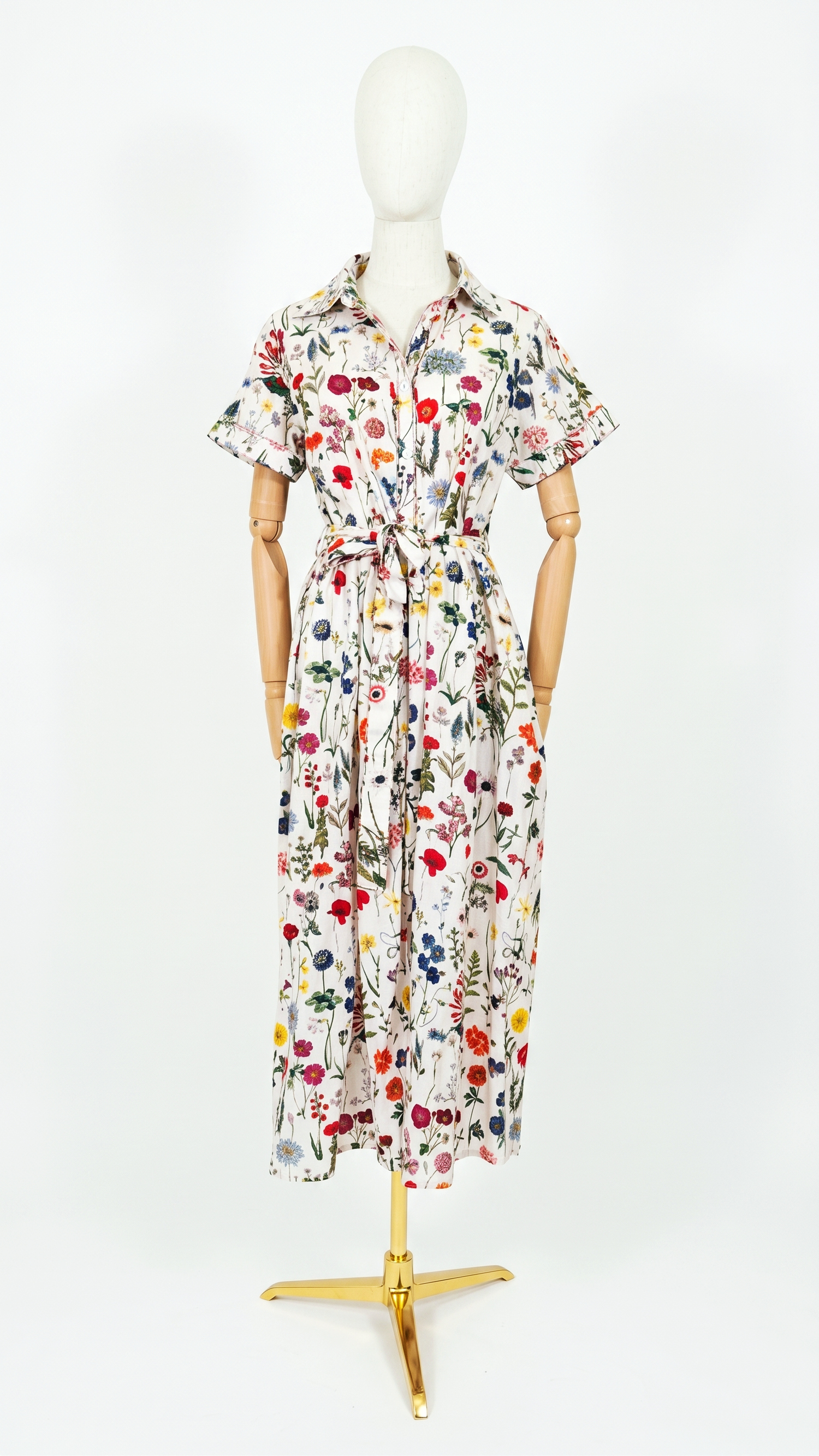 Lottie Cotton Dress - Summer Bulbs