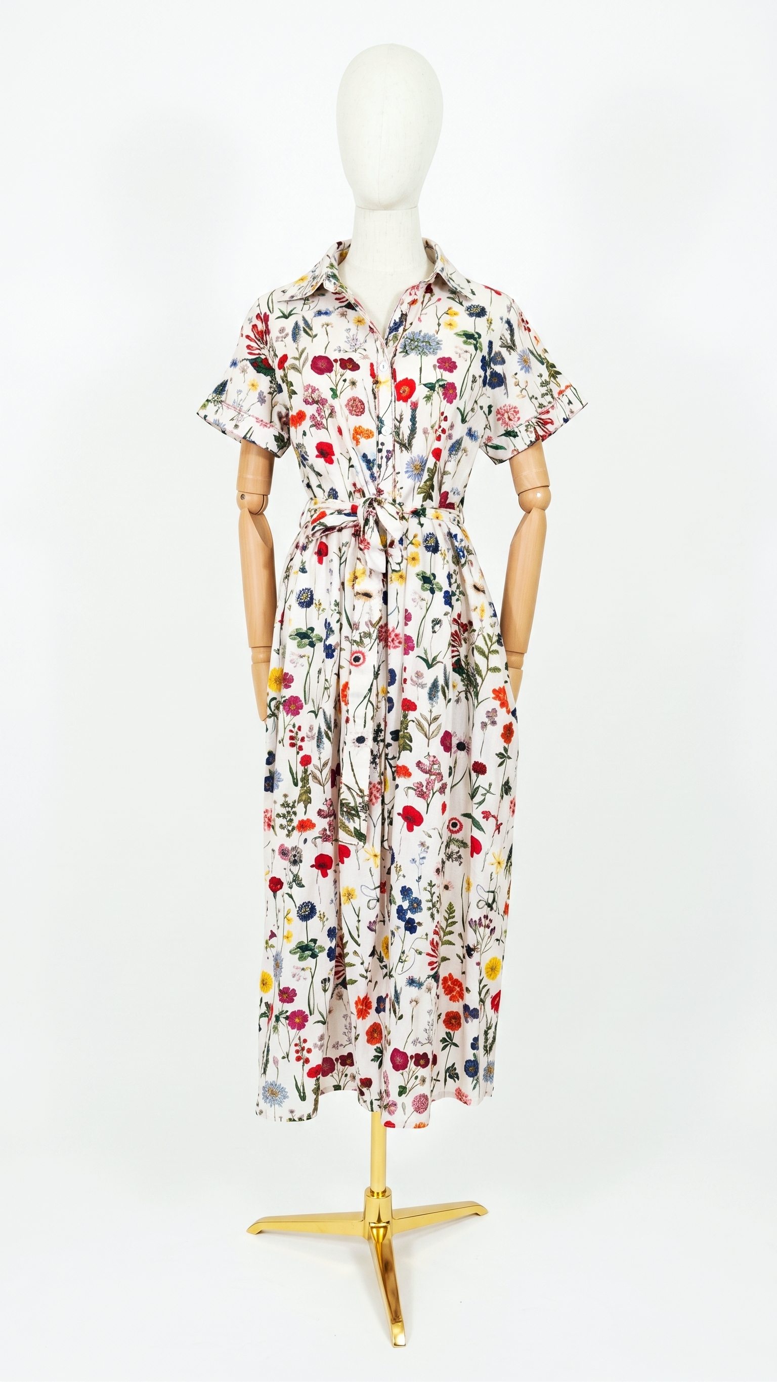 Lottie Cotton Dress - Summer Bulbs