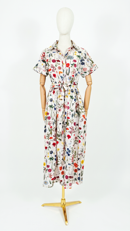 Lottie Cotton Dress - Summer Bulbs
