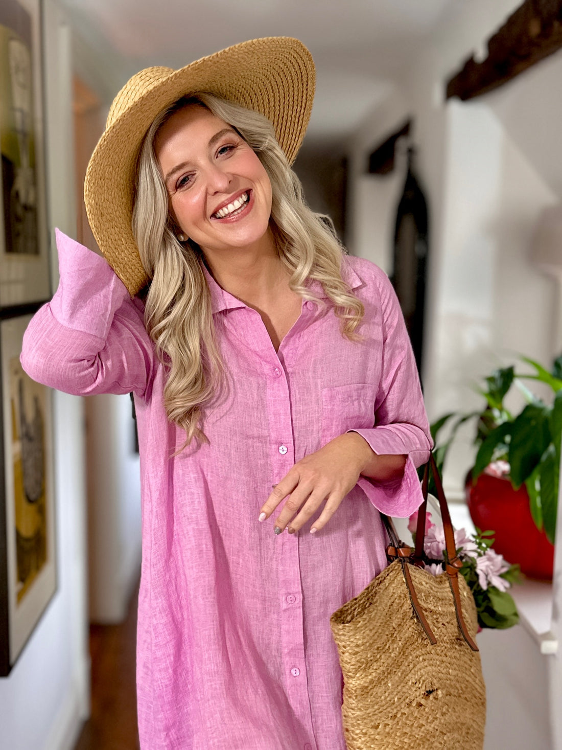 Linen Dress Collection Rosehip Design Linen Dress Collection Rosehip Design