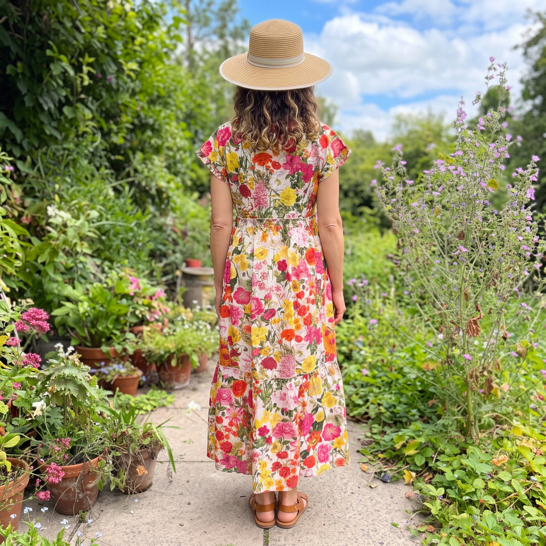 Olivia Cotton Dress - Banbury