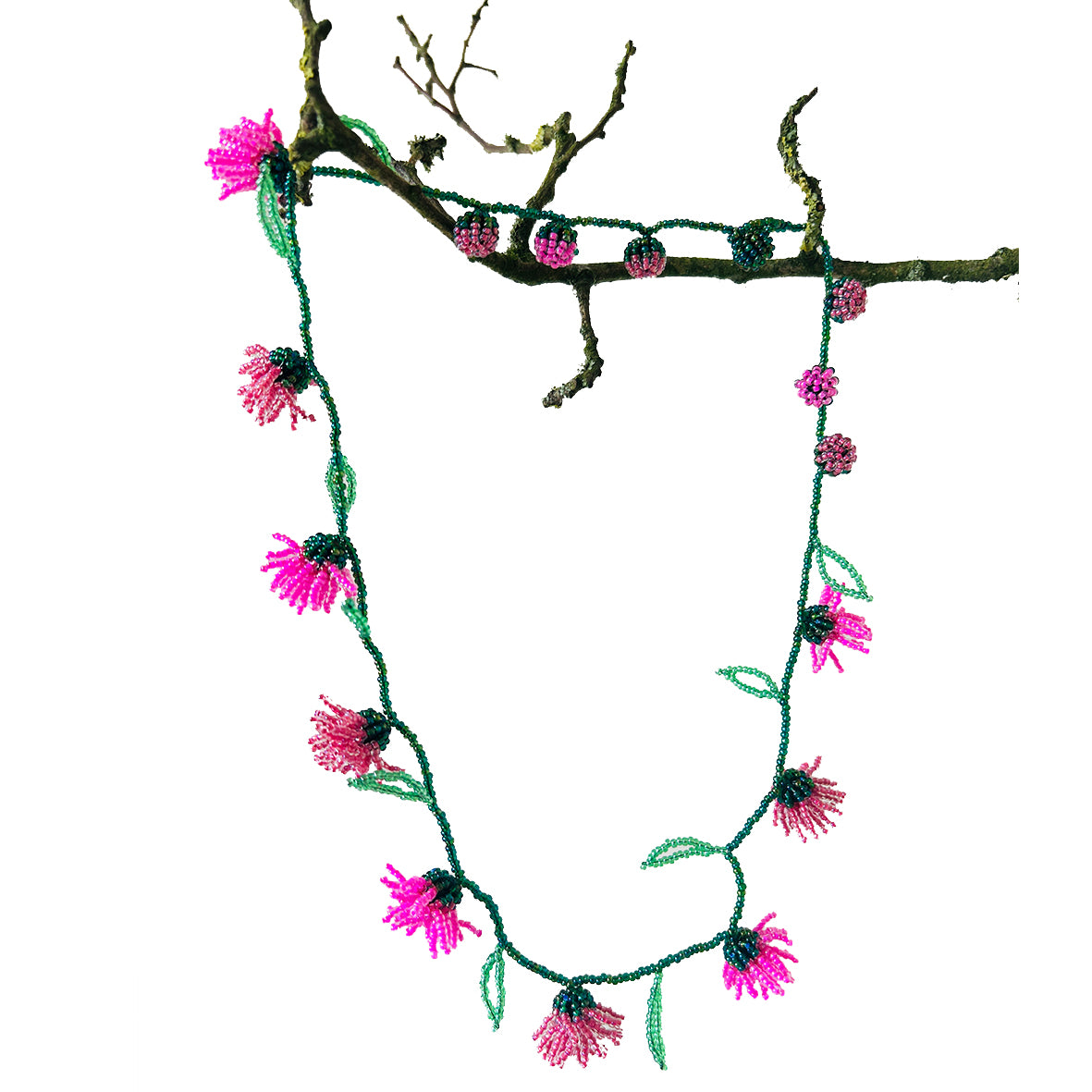 Pom Pom Necklace
