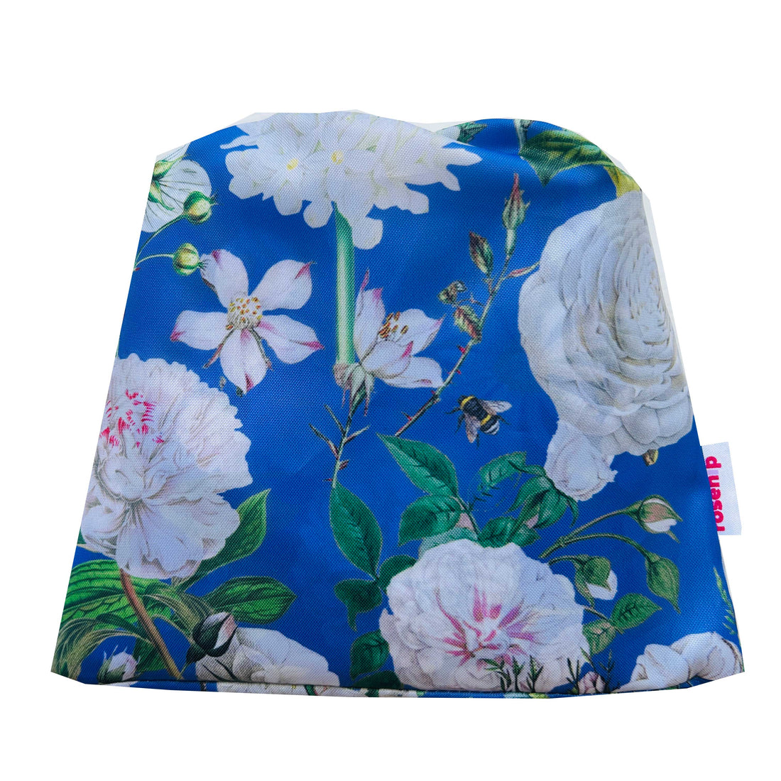 Rosehip Design Rain Poncho is a stylish and practical solution for rainy days, combining fashion with functionality in our bold Camelia Periwinkle design. Made from lightweight, waterproof material, these ponchos are designed for easy portability, folding neatly into a compact drawstring bags. Ideal for on-the-go use, the Rosehip Rain Poncho ensures you stay dry without sacrificing style.