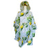 Rosehip Design Rain Poncho is a stylish and practical solution for rainy days, combining fashion with functionality in our refreshing Citrus Blue design. Made from lightweight, waterproof material, these ponchos are designed for easy portability, folding neatly into a compact drawstring bags. Ideal for on-the-go use, the Rosehip Rain Poncho ensures you stay dry without sacrificing style.