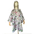 Stand out from the crowd in a beautiful floral Rain Poncho from Rosehip Design. It brings a splash of colour to rainy days offering both style and protection. Featuring vibrant floral prints combining fashion with functionality. Made from lightweight, waterproof material, the Rosehip Rain Poncho is designed for easy portability, folding neatly into a compact drawstring bag. Ideal for on-the-go use, ensuring you stay dry without sacrificing style.