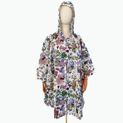 Rain Poncho - Petals