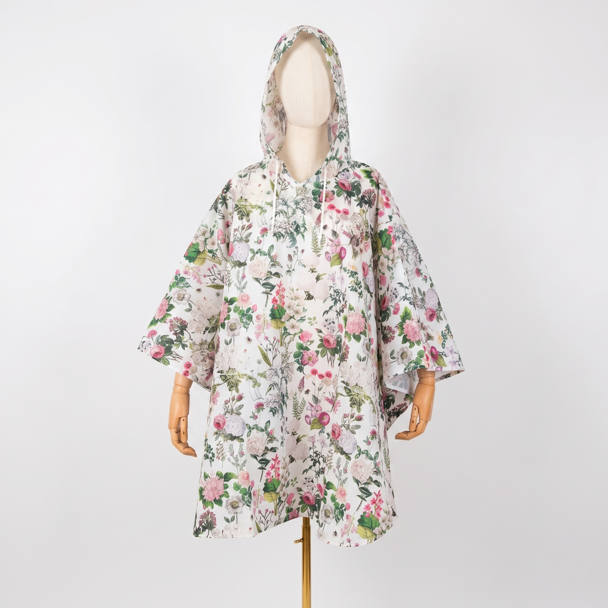 Rain Poncho - Pink Bouquet