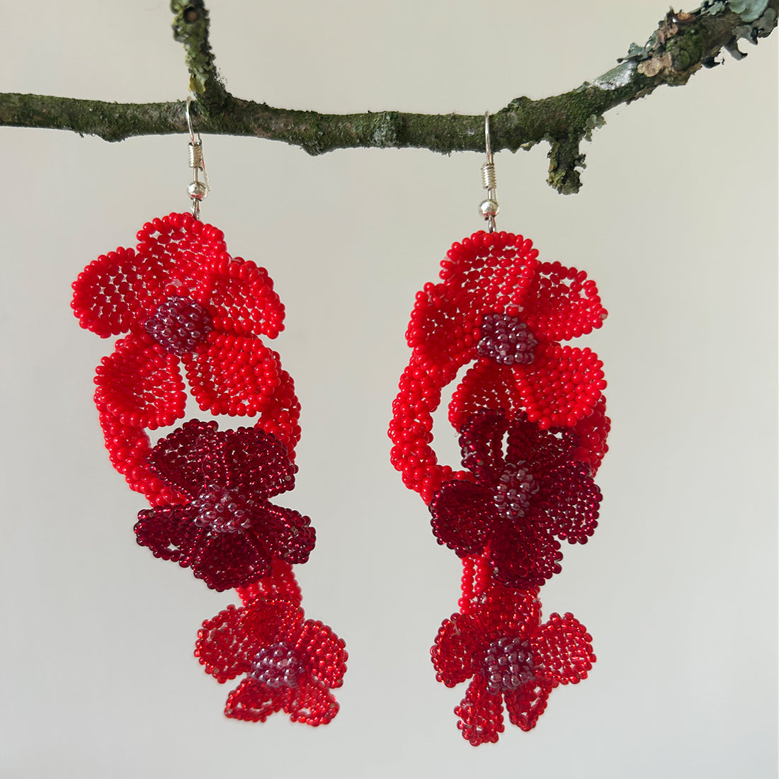 Flower Cascade Earrings