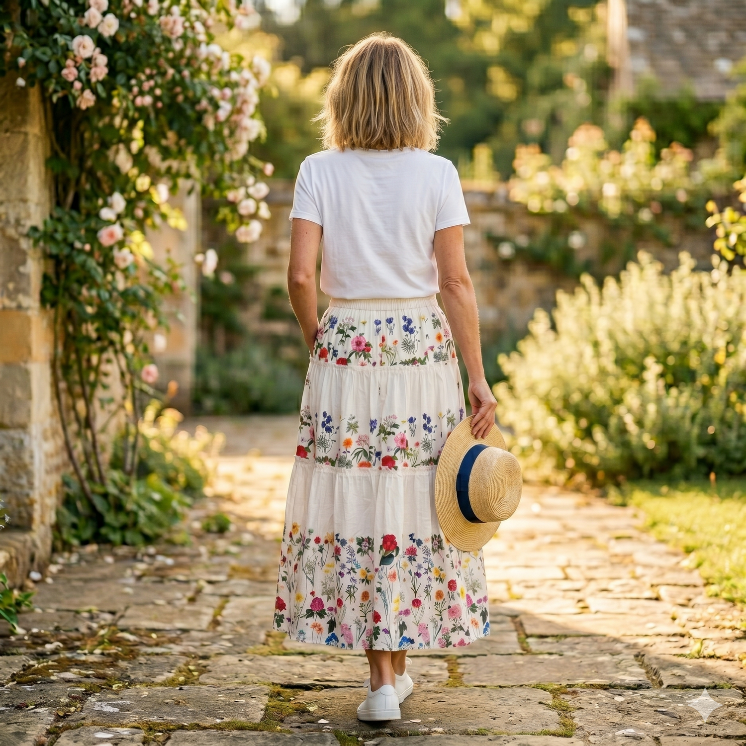 Sally Cotton Skirt - Barton Panels