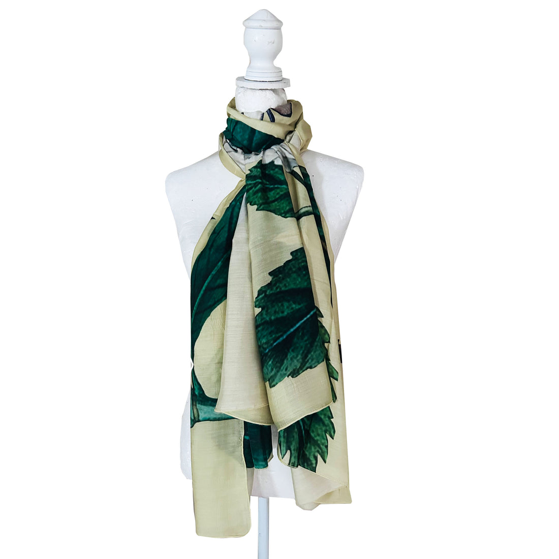 Scarf - Cream Botanical