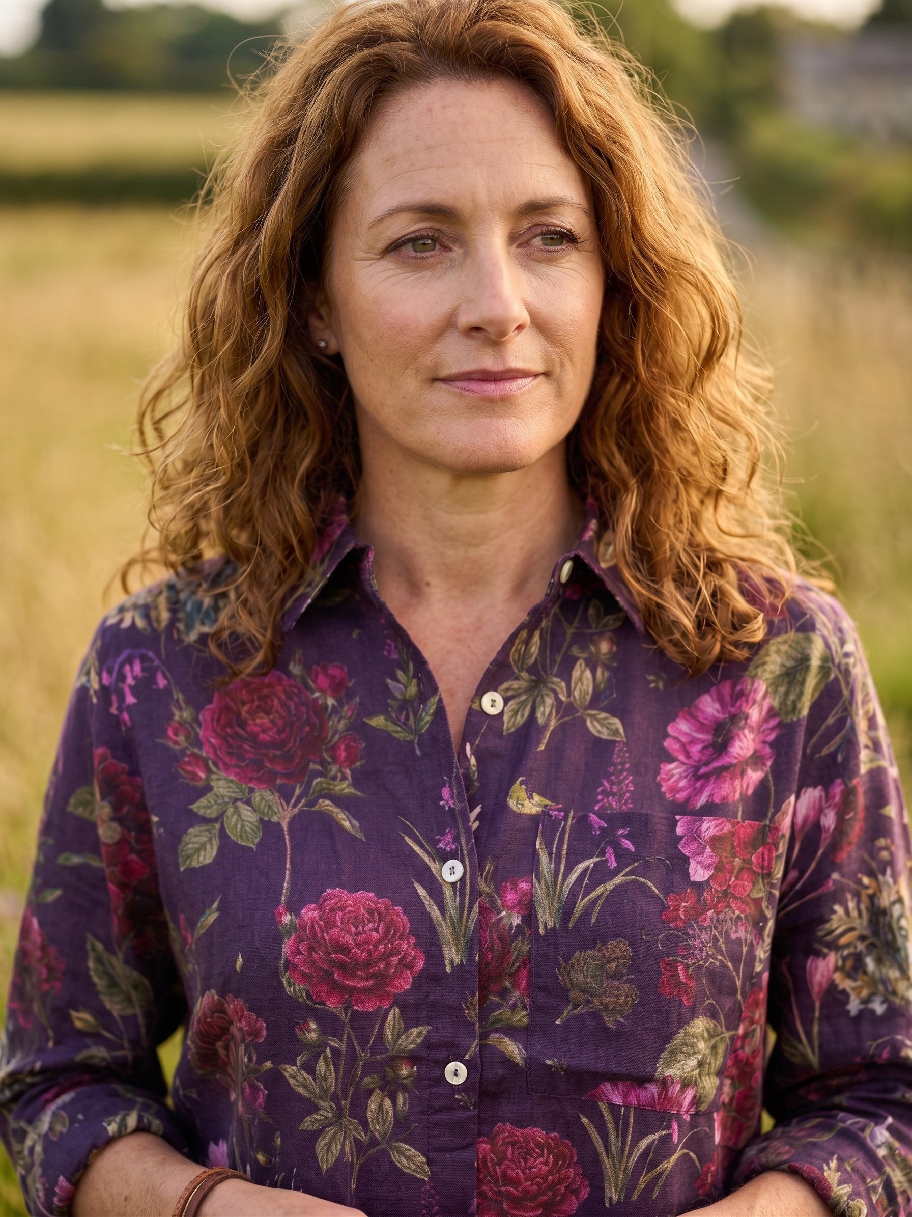 Stacey Cotton Shirt - Irvine