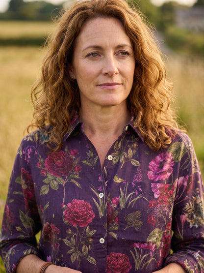Stacey Cotton Shirt - Irvine