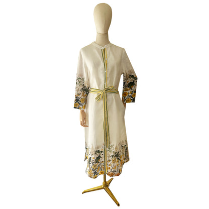 Suzie Linen Dress - Sunshine