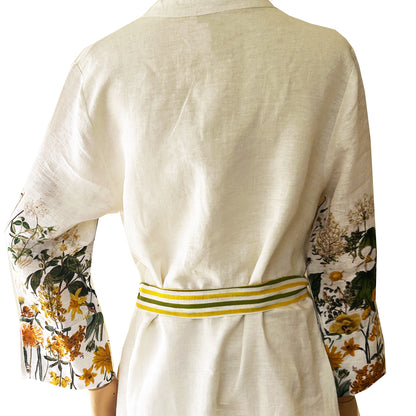 Suzie Linen Dress - Sunshine