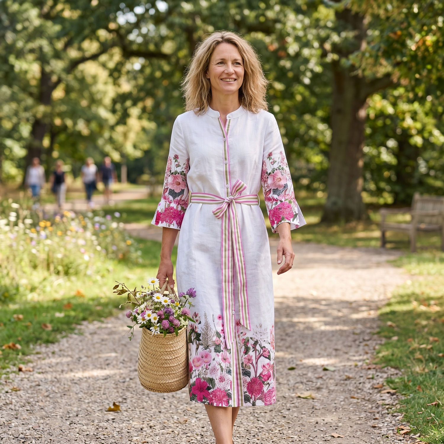 Suzie Linen Dress - Rosiebell