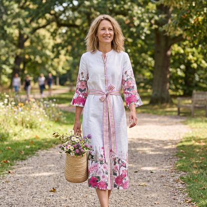 Suzie Linen Dress - Rosiebell