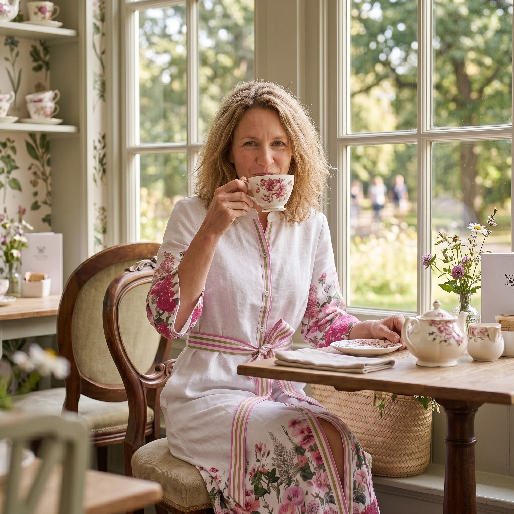 Suzie Linen Dress - Rosiebell