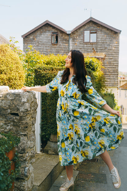Georgie Cotton Dress - Sicily