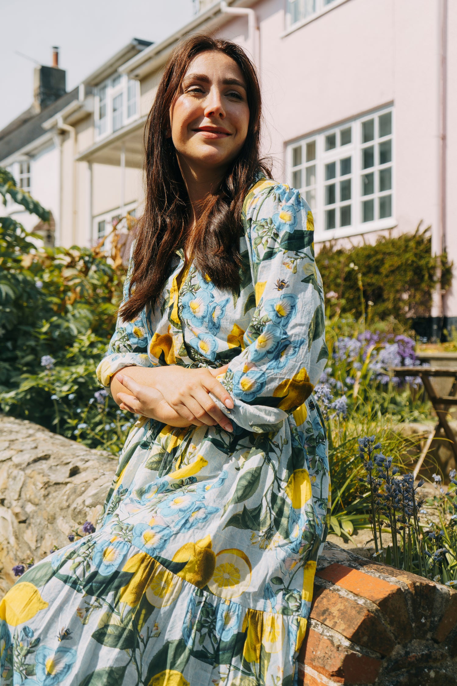 Georgie Cotton Dress - Sicily